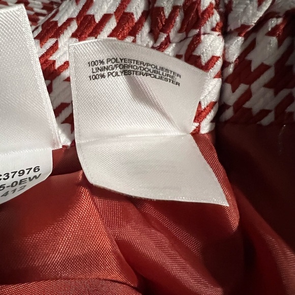 Le Suit Women’s Houndstooth Two Button Skirt Suit - Picture 14 of 16